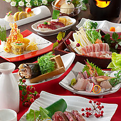 ☆1日3組限定☆個人盛で提供!夏の大感謝コース◆8品4500円・2h飲放→【4000円】