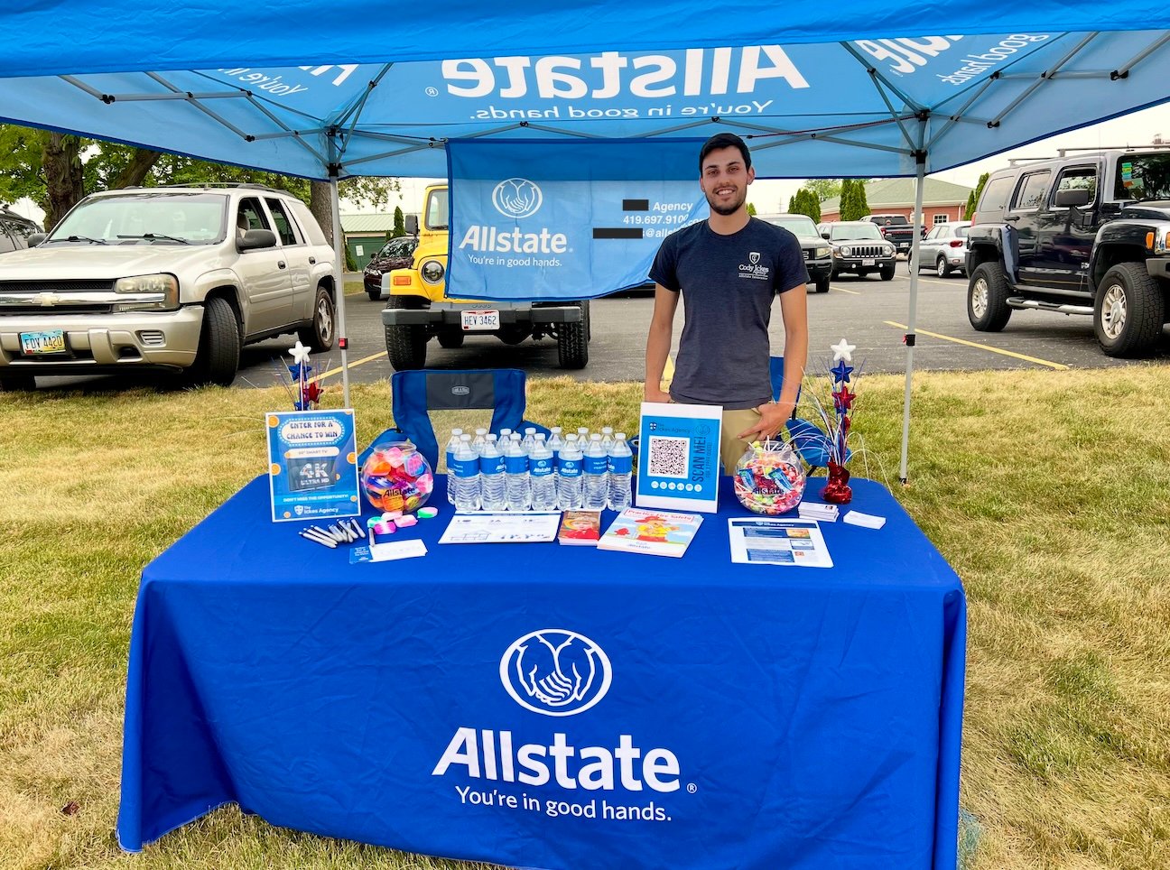 Find us at community events and farmers markets, like Stroll the Streets and the Northwood Fall Festival!