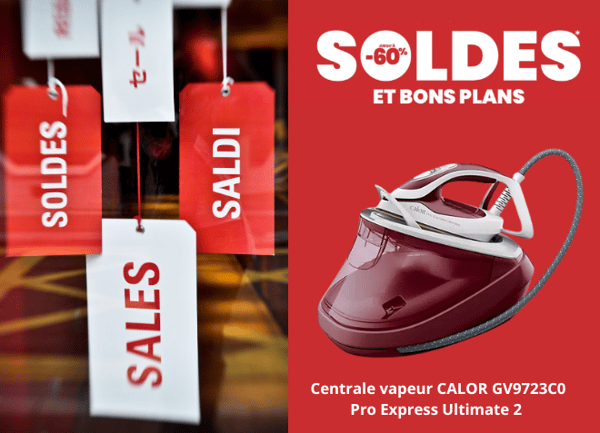 Soldes d'été : Centrale vapeur CALOR GV9723C0 Pro Express Ultimate 2