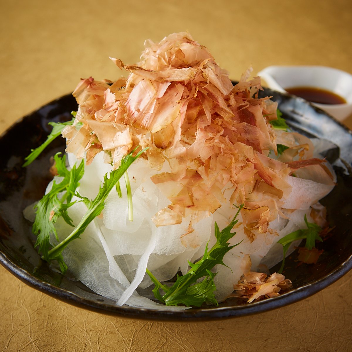 水菜と大根の和風サラダ