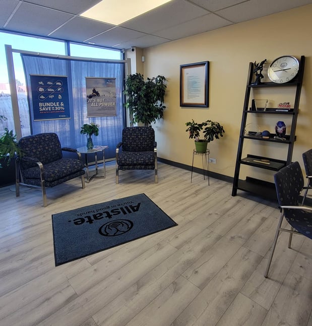Our office sitting area!