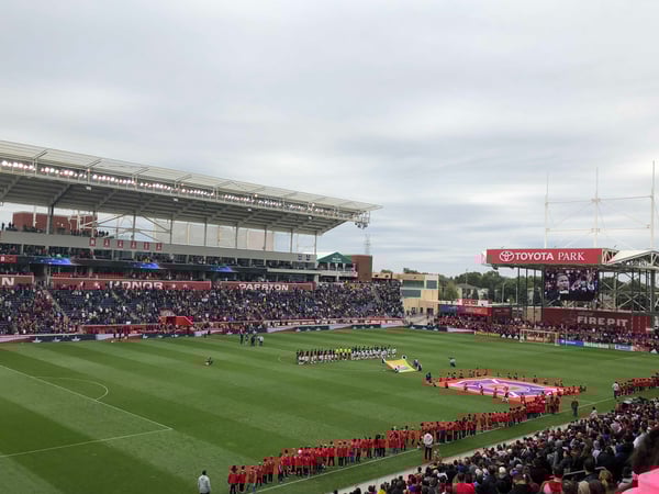 Elizabeth Jusino - Fun and Futbol with Chicago Fire