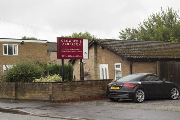 Crowder & Alderson Funeral Directors in Old Whittington, Chesterfield