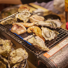 ≪活の浜焼き上コース≫★2.0時間飲み放題付き!!浜焼きをガッツリ楽しむ上級プラン【8品3480円】