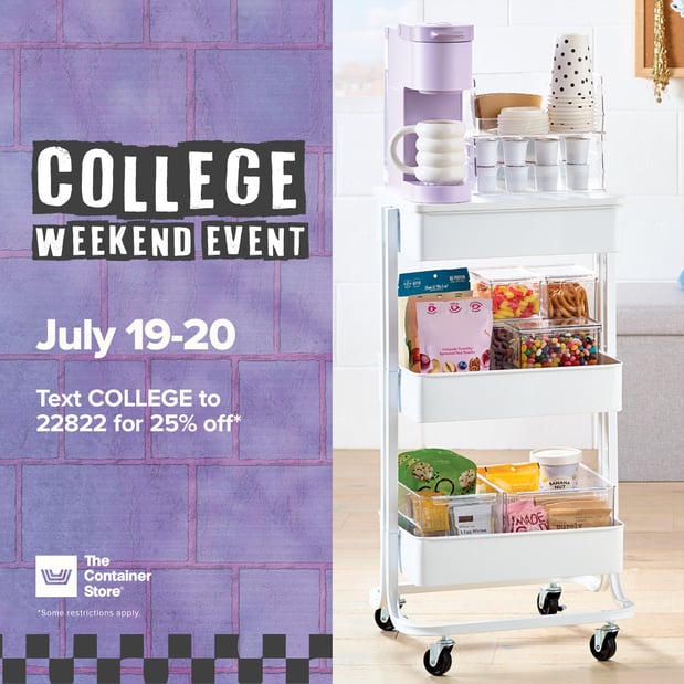 July 19th- July 20th College Weekend Event