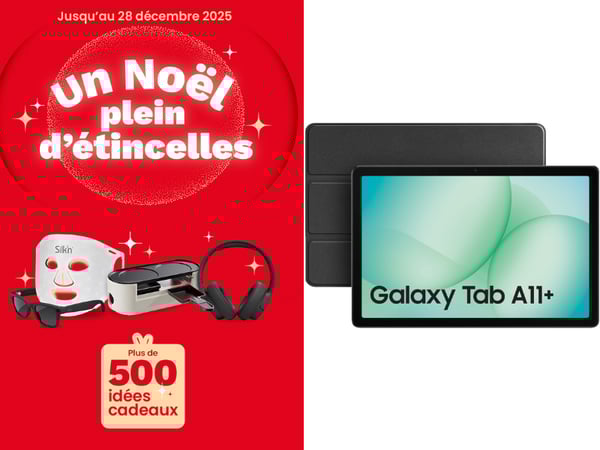 Venez découvrir la tablette SAMSUNG Galaxy Tab A11+ en promotion dans notre opération de noel