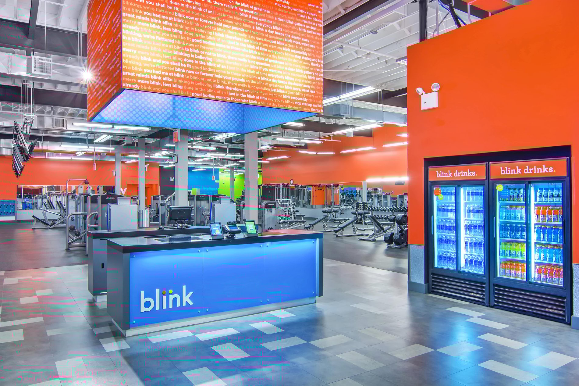 All Blink Fitness Gyms in NJ cardio equipment, strength equipment, gym equipment, gym near me