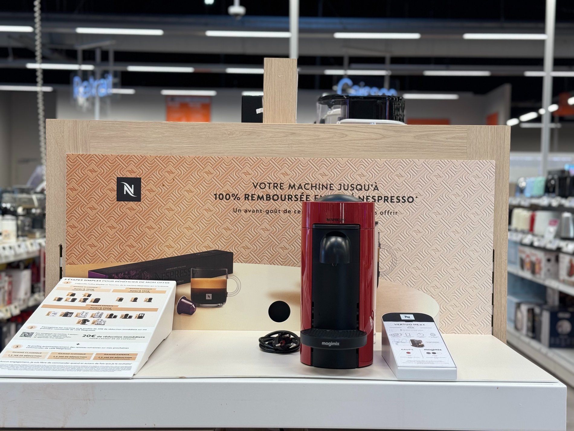 Rayon Nespresso - Boulanger Champniers