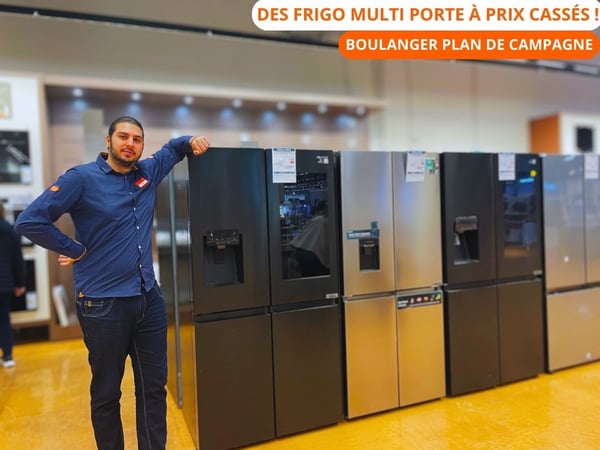 PRIX CASSÉS SUR LES RÉFRIGÉRATEURS MULTI-PORTES CHEZ BOULANGER PLAN DE CAMPAGNE ! 🔥🧊
Votre magasin Boulanger Plan de Campagne s’apprête à se refaire une beauté… et on a décidé de vous en faire profiter juste avant !

👉 Pour préparer cette transformation, de nombreux réfrigérateurs multi-portes sont proposés à prix cassés en magasin.

ℹ️ À noter : certains produits sont des retours clients, soigneusement contrôlés et testés par nos équipes.

✨ Grande capacité
❄️ Confort et praticité
💥 Offres exceptionnelles, quantités limitées

C’est le moment idéal pour équiper votre cuisine à prix réduit avant le renouveau du magasin.

📍 Boulanger Plan de Campagne – On change, et vous gagnez !