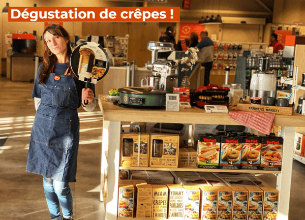 Animation crêpes dans votre magasin Boulanger Alès le 4 février prochain !