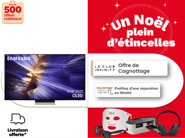 TV Samsung OLED S90F 2025 –  Boulanger Angoulême - Champniers