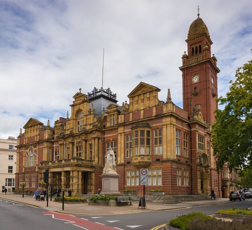 Town Hall in Leamington Spa