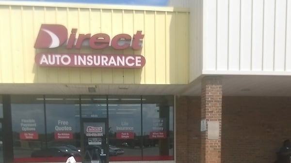 Direct Auto Insurance storefront located at  4848 South Allen Road, Zephyrhills