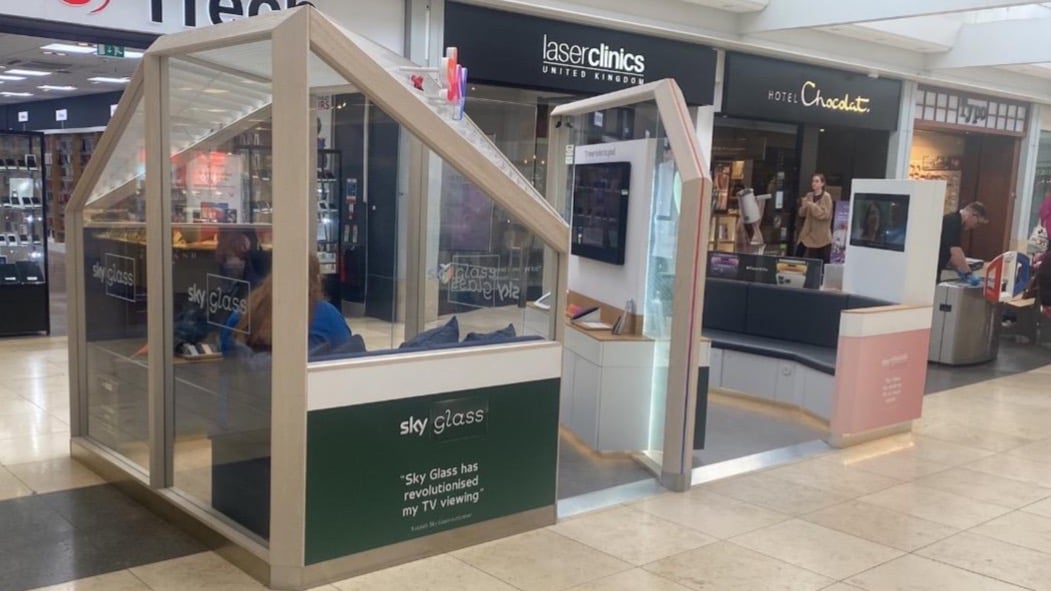 Festival Place Shopping Centre Sky store in Basingstoke