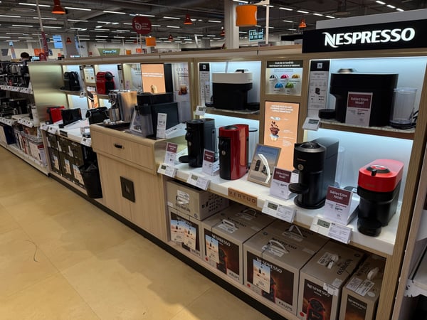 Espace Nespresso chez Boulanger Villeneuve d'Ascq (V2)