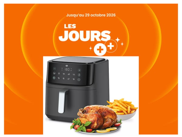🍗 Craquez pour un Air Fryer aux Jours ++ Boulanger Chambray
