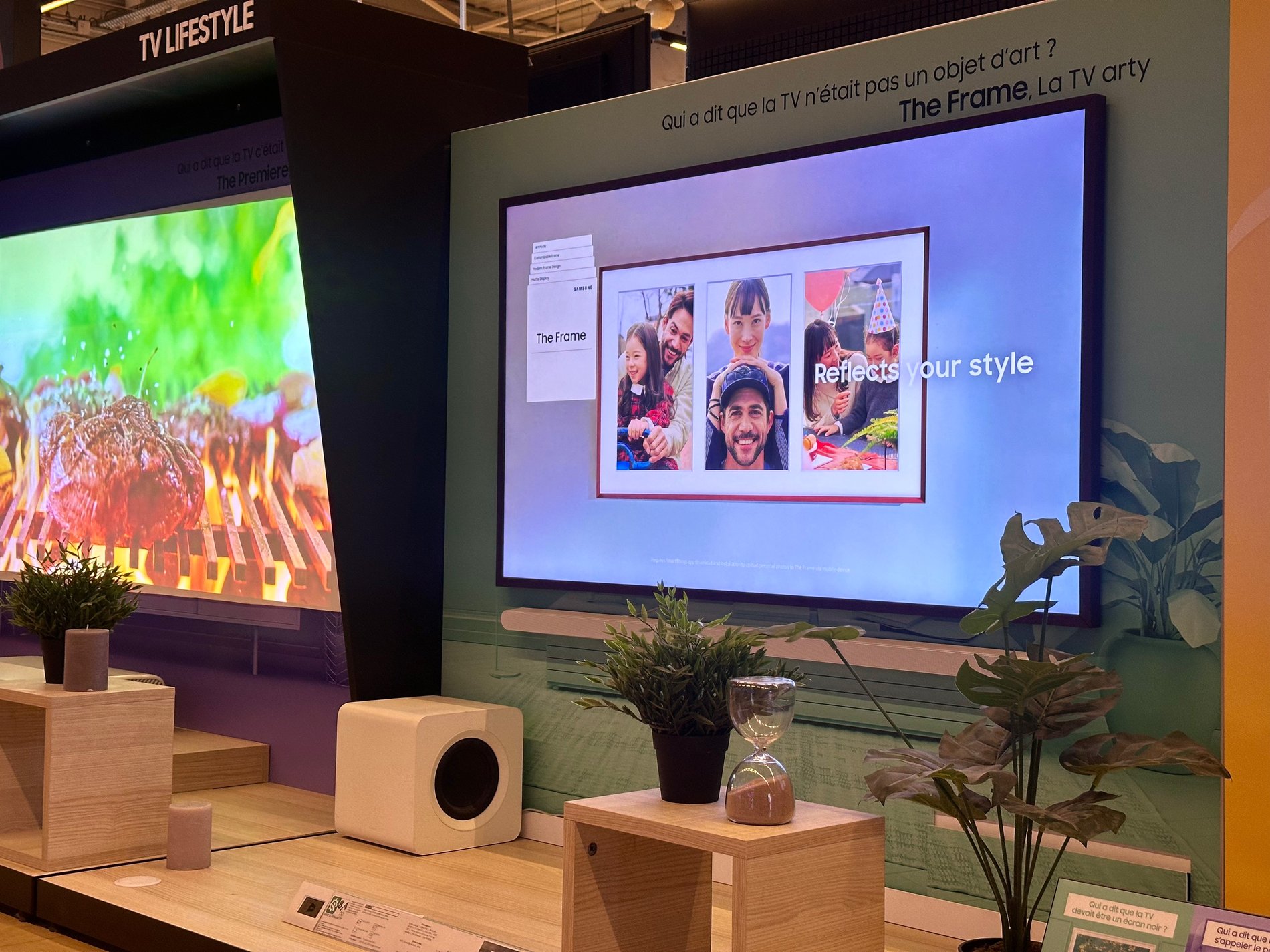 TV Samsung The Frame Boulanger Toulon La Garde