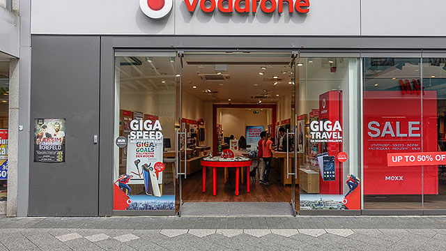 Vodafone-Shop in Krefeld, Hochstr. 115-117