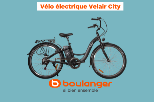 Vélo électrique Velair city dans votre magasin Boulanger Strasbourg - Reichstett !
