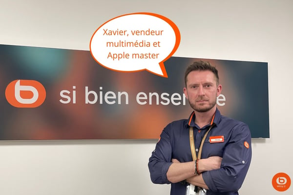 Xavier - Vendeur multimédia et Apple Champion, les Macbook, iPhone, Apple Watch n'ont aucun secret pour lui ! -  Boulanger Vélizy 2