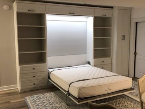 Modern bedroom by California Closets Richmond, Virginia.