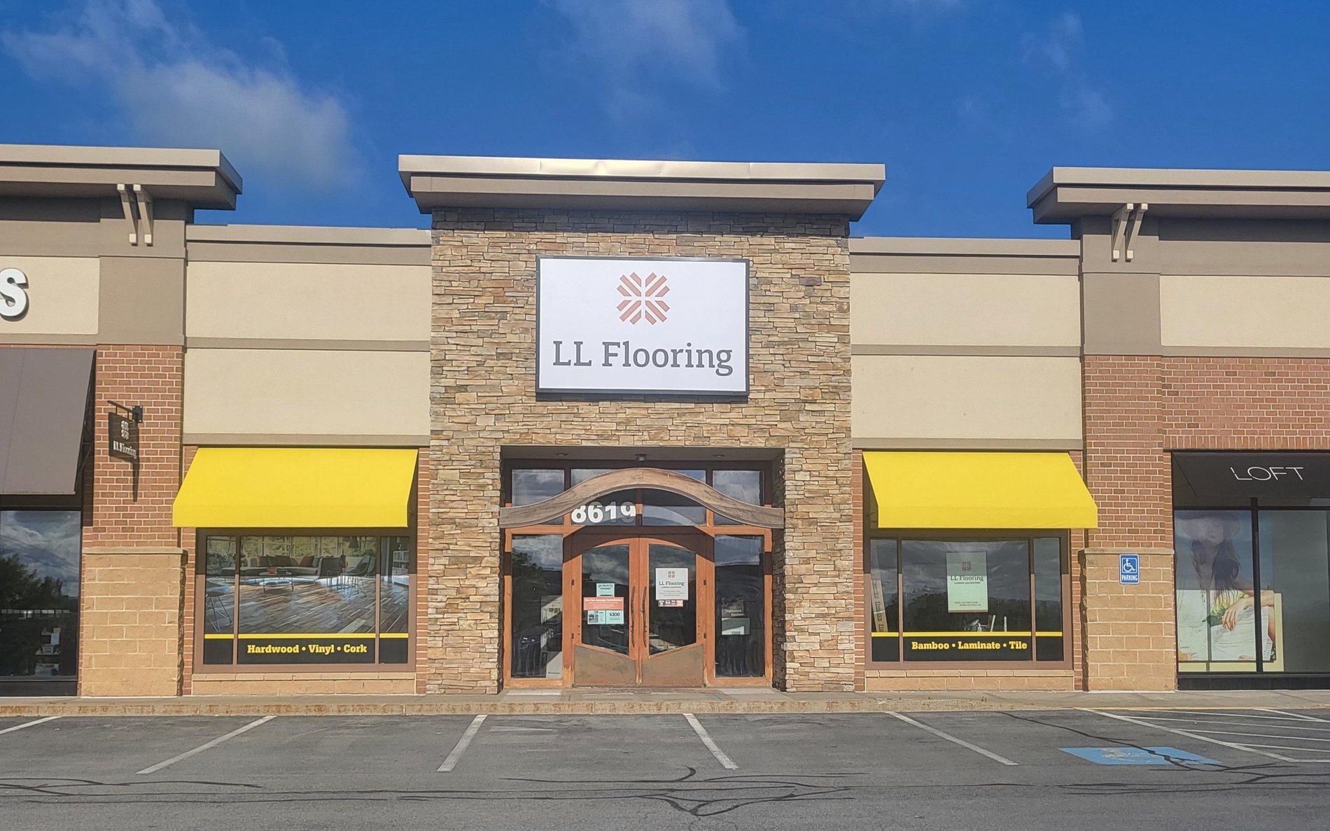 LL Flooring #1405 New Hartford | 8619 Clinton St | Storefront