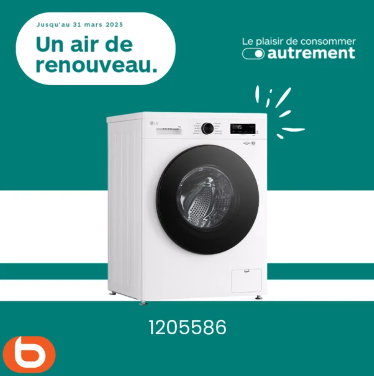Lave linge hublot LG F94B16WHS