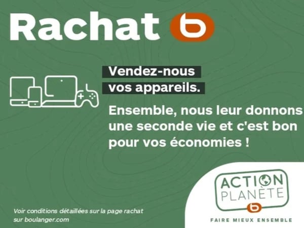 Revendez vos appareil chez Boulanger Niort ♻️