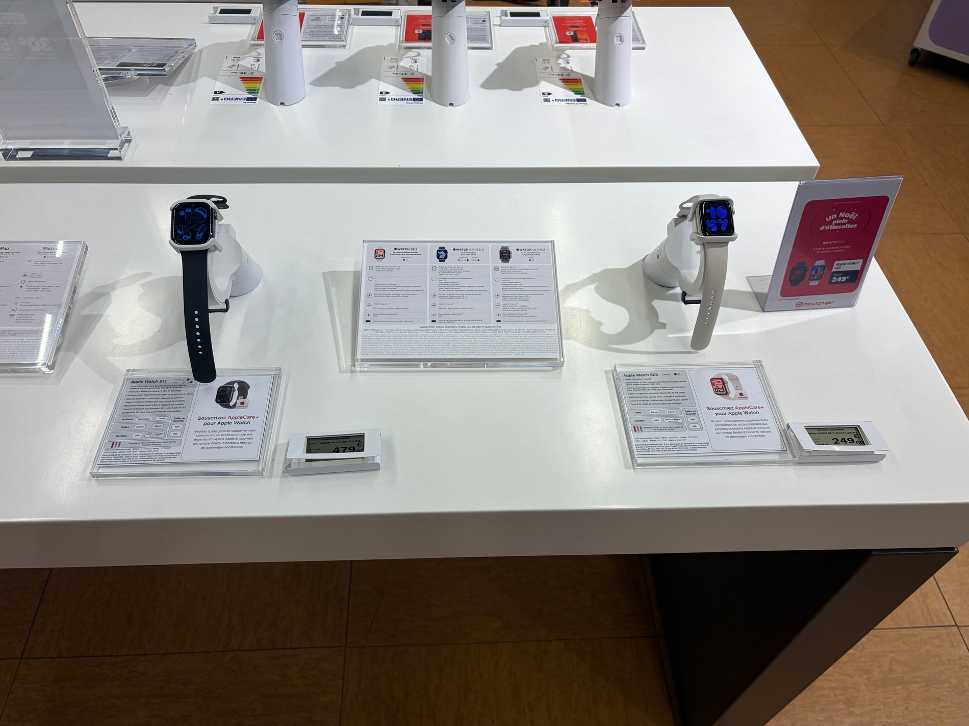 Nouvelle gamme Apple Watch SE3 et S11 dans votre magasin Boulanger Saint-Egrève