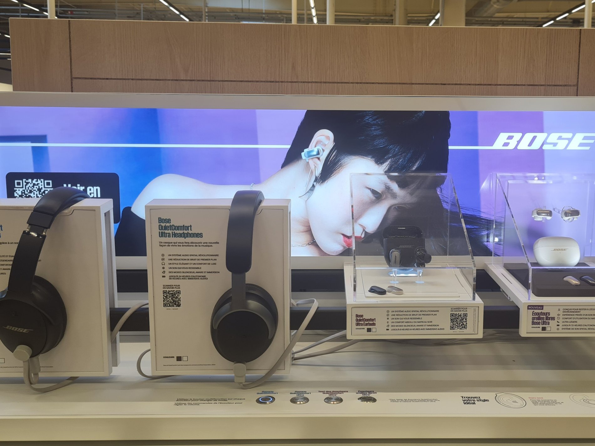 Les casques et écouteurs Bose dans votre magasin Boulanger St Quentin