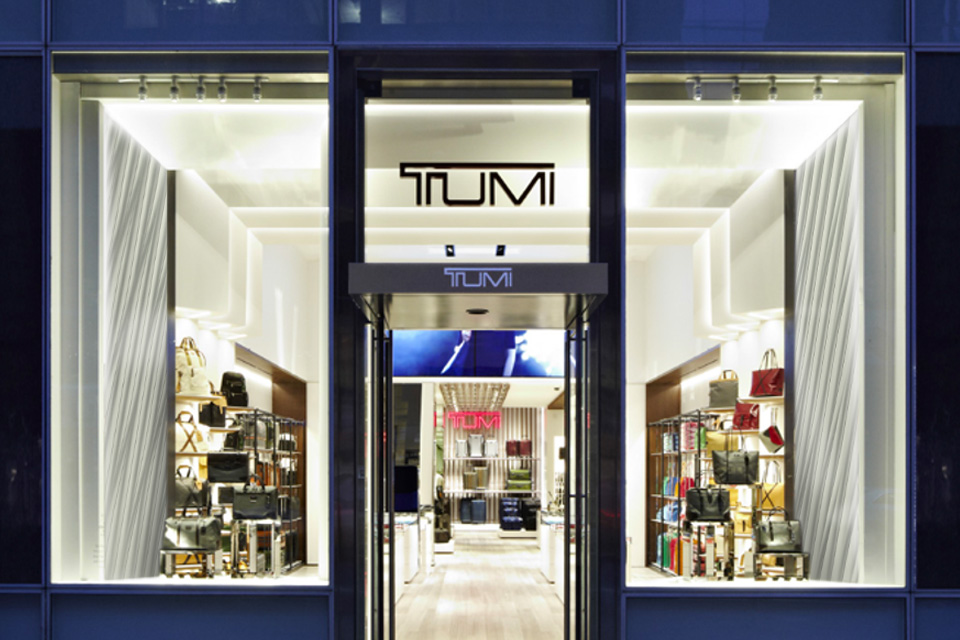 TUMI storefront