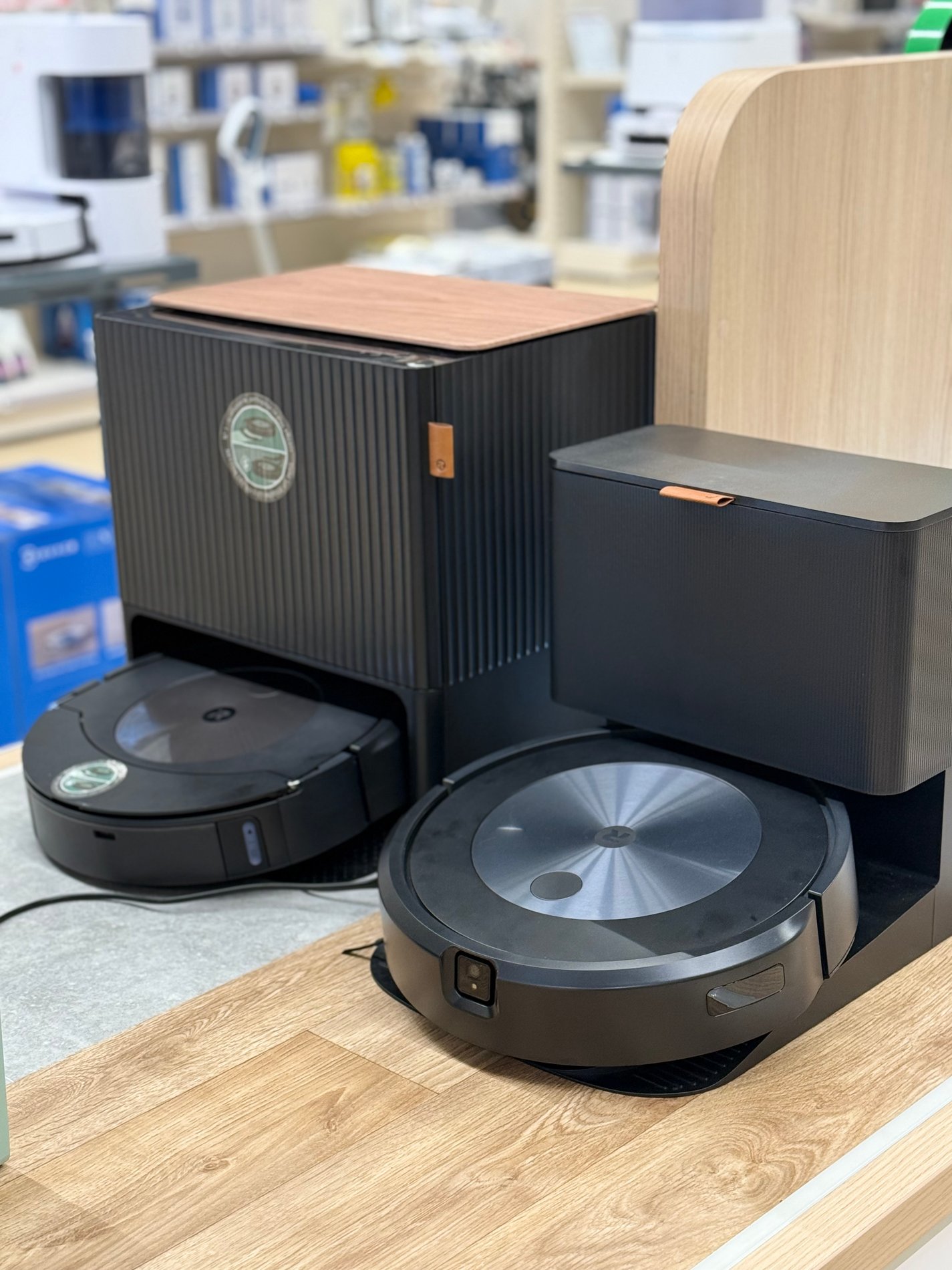Venez découvrir en magasin les différents modèles de la gamme iRobot !