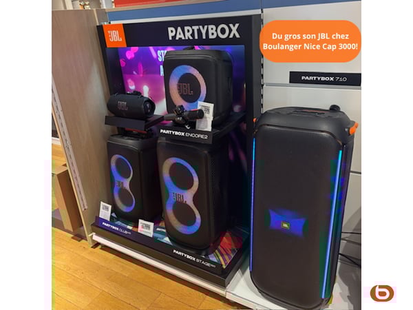 Envoyez du Son grâce aux enceintes sono JBL!