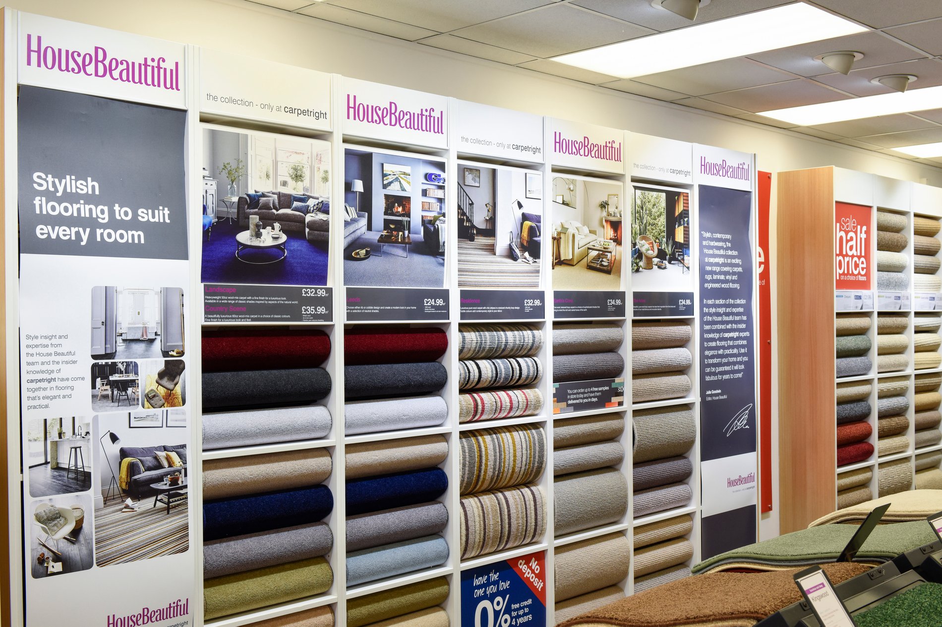 Carpetright Elegance Underlay Carpet Vidalondon