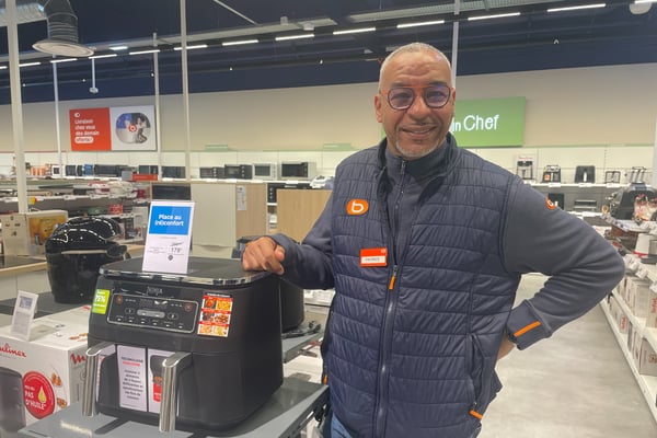 Vendeur électroménager