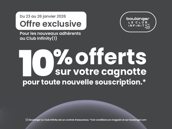 offre infinity boulanger chalon sur saone