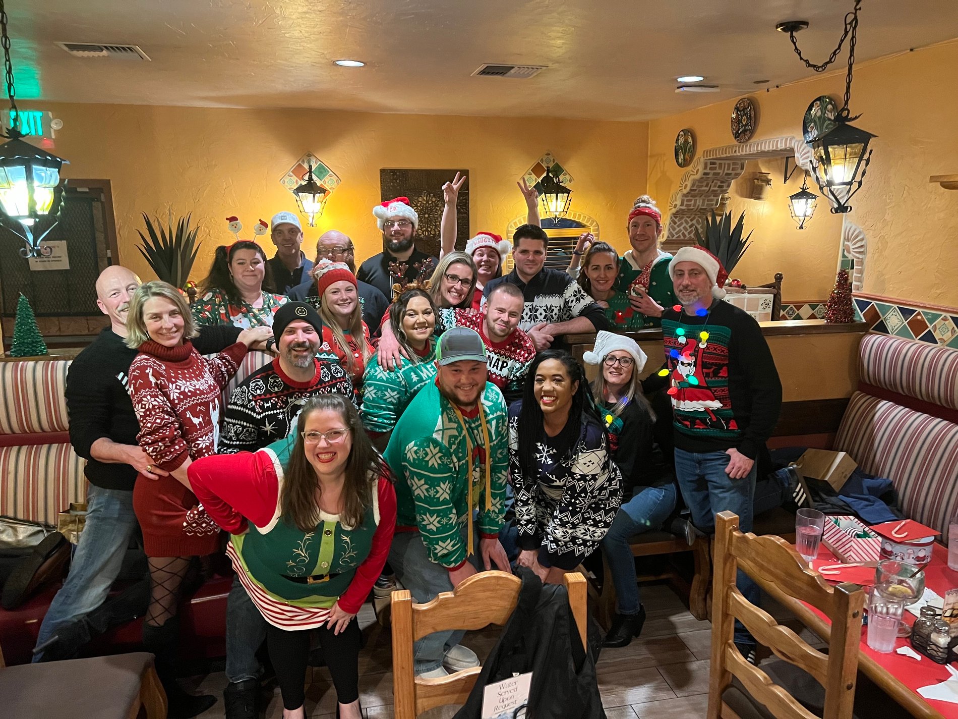 2023 holiday gathering/white elephant ornament exchange