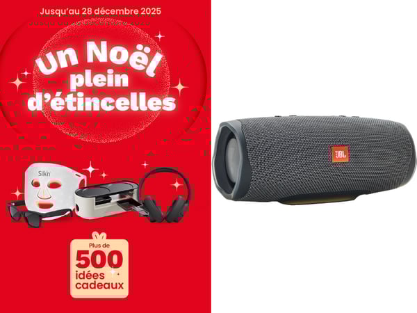 Venez découvrir l'enceinte JBL Charge Essential 2 en promotion à l'occasion de notre opération de noel