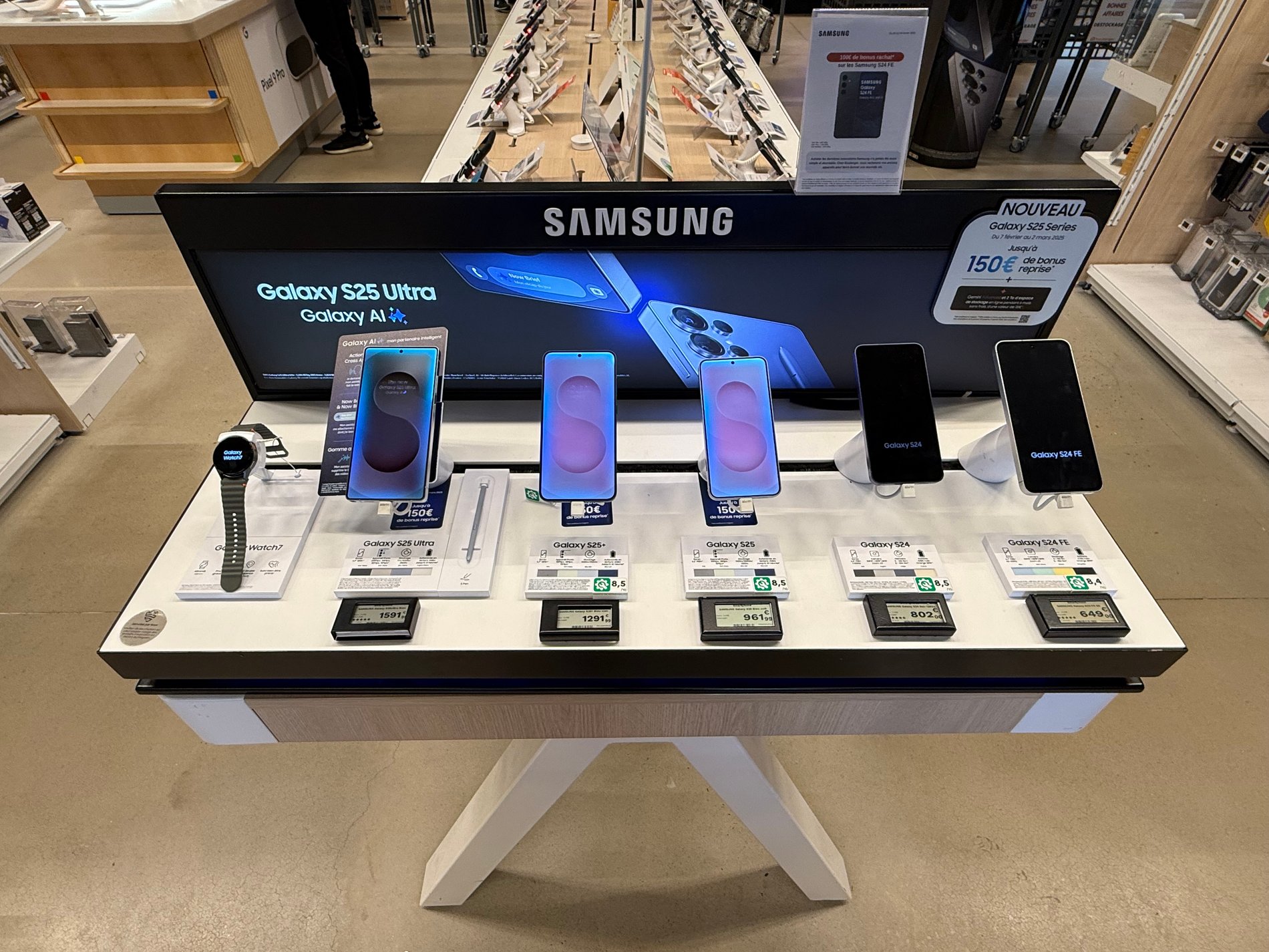 samsung, galaxy, galaxy s25, téléphone, s25 ultra, smartphone, ia, ai, multimédia, boulanger, darty, fnac, infinity smartphone