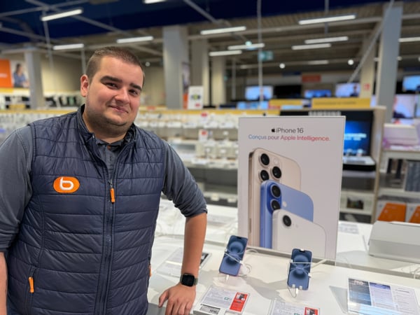 Clément, Animateur commerce Boulanger Arras