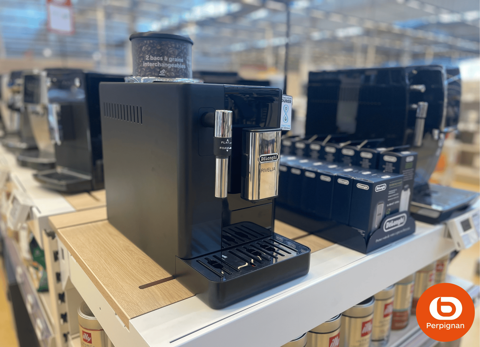 Machine a café broyeur delonghi boulanger Perpignan