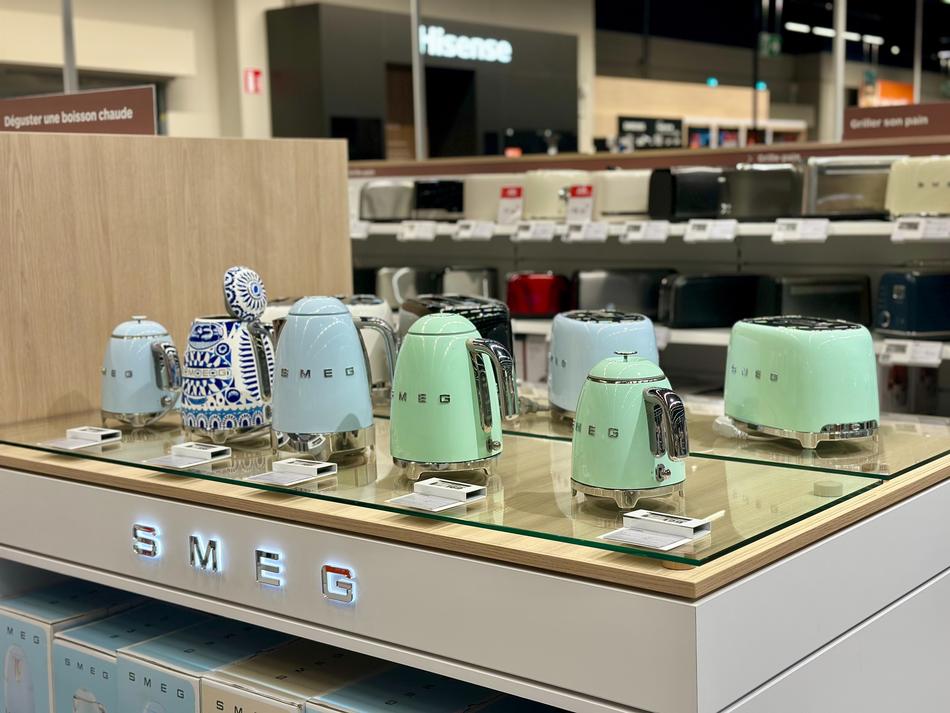 SMEG dans votre magasin Boulanger sarcelles