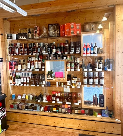 Whiskys, Rum und Gin