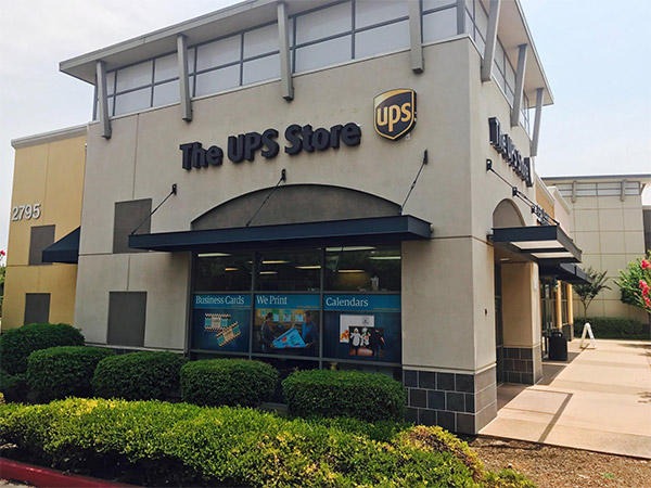 Storefront of The UPS Store in Folsom, CA