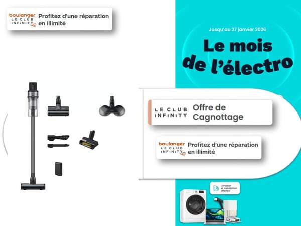 Aspirateur balai SAMSUNG Jet 75E Pro Extra Silver Boulanger Toulouse Saint Orens