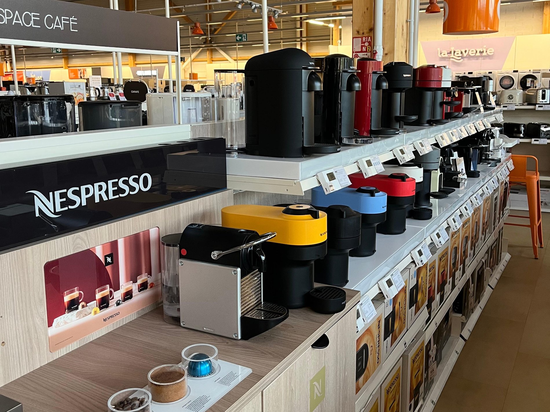 Venez découvrir les Cafetières Nespresso dans votre magasin Boulanger Chambéry