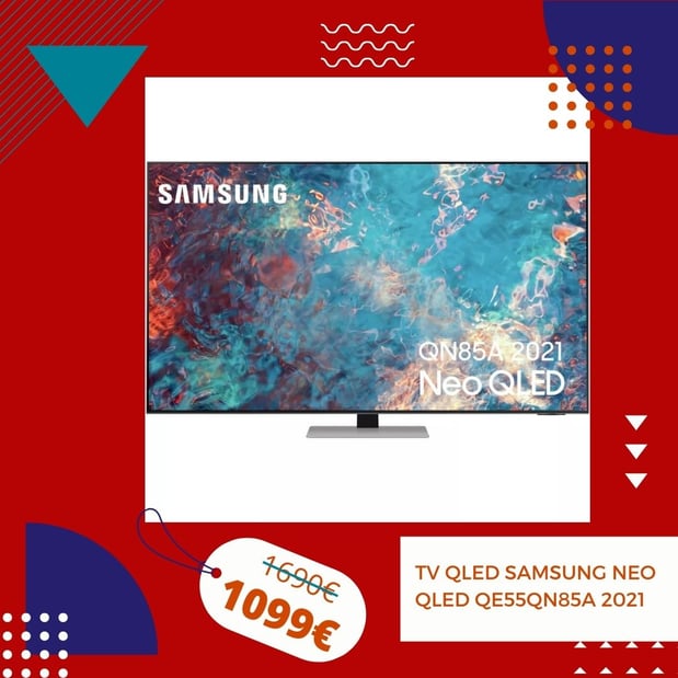 TV QLED Samsung Neo QLED QE55QN85A 2021