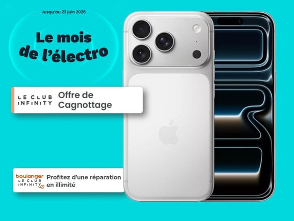 🏷️ Le Mois de l’Électro chez Boulanger Chambray-lès-Tours : Offres Exceptionnelles sur la Gamme iPhone 17, 17 Pro et 17 Pro Max !