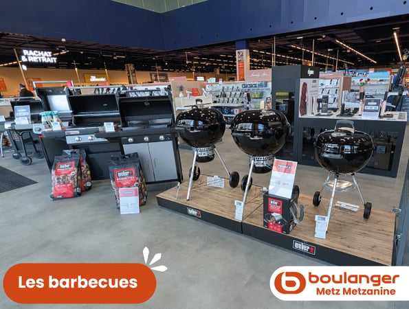 ♨️Dans votre magasin Boulanger Metz Metzanine : Transformez chaque repas en fête et faites rimer soleil ☀️avec grillades !🍖🥩