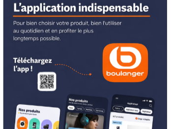 L’application Boulanger, l’essentiel au quotidien.